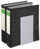 MAUL Buchstützen grau 12,0 x 14,0 x 24,0 cm, 2 St.