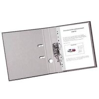 Expro Klemmschienen mit Abheftleiste transparent DIN A4 30 Blatt, 25 St.