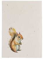 PAGNA Notizbuch Eichhörnchen DIN A5 punktkariert,...