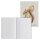 PAGNA Notizbuch Eichhörnchen DIN A5 punktkariert, beige Hardcover 128 Seiten, 1 St.