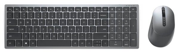 DELL KM7120W Tastatur-Maus-Set kabellos grau