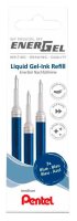 Pentel EnerGel Gelschreiberminen blau 0,35 mm 3 St.