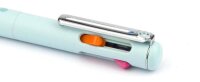 Pentel 4-Farben-Kugelschreiber iZee 4C hellblau, Schreibfarbe: orange, pink, hellblau, violett, 1 St.