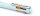 Pentel 4-Farben-Kugelschreiber iZee 4C hellblau, Schreibfarbe: orange, pink, hellblau, violett, 1 St.