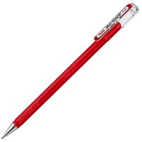 Pentel Mattehop Gelschreiber 0,5 mm, Schreibfarbe: rot, 1...