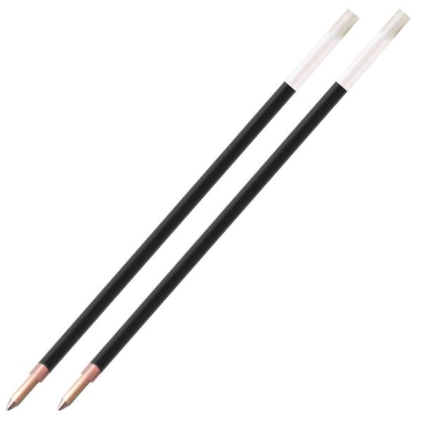 Pentel iZee 4C Kugelschreiberminen M schwarz, 2 St.