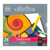 Brevilliers CRETACOLOR Pastellcarré Pastellkreide farbsortiert 24 St.