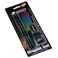 JOLLY Next Graphit Bleistift-Set HB schwarz, 1 Set