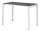 PAPERFLOW easyDesk Schreibtisch anthrazit rechteckig, 4-Fuß-Gestell weiß 114,0 x 60,0 cm