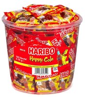 HARIBO Happy Cola Minibeutel Fruchtgummi 10 g, 100 St.