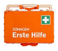 SÖHNGEN Erste-Hilfe-Koffer DYNAMIC-GLOW L Standard DIN 13169 orange