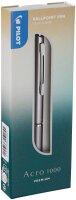 PILOT Kugelschreiber Acro 1000 silber, Schreibfarbe:...