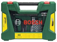 BOSCH Bohrer- und Bit-Set V-Line, 68-teilig