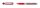 PILOT Hi-Tecpoint Grip V10 Tintenroller rot/transparent 0,7 mm, Schreibfarbe: rot, 1 St.