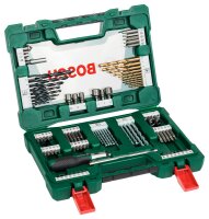 BOSCH Bohrer- und Bit-Set V-Line, 91-teilig