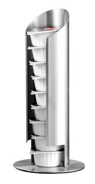 Esmeyer Portionsspender MEMPHIS MINI silber Ø 8,0 cm, 1 St.