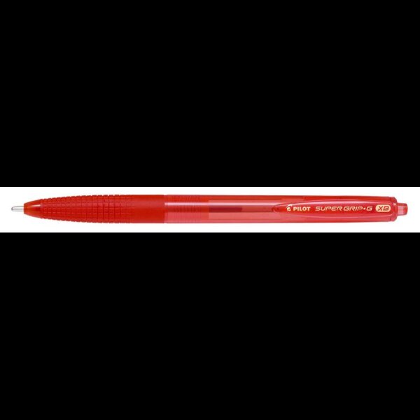 PILOT Kugelschreiber Super Grip G RT rot, Schreibfarbe: rot, 1 St.