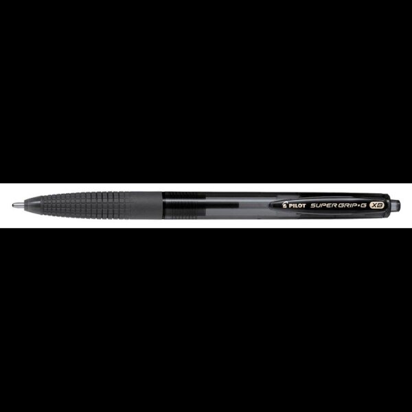 PILOT Kugelschreiber Super Grip G RT schwarz, Schreibfarbe: schwarz, 1 St.