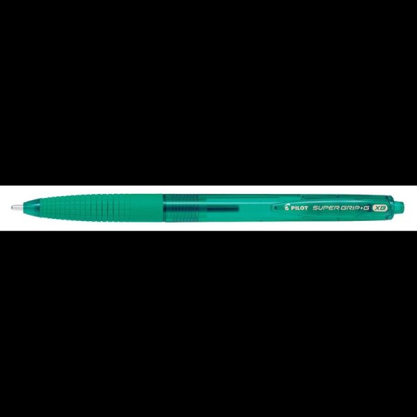 PILOT Kugelschreiber Super Grip G RT grün, Schreibfarbe: grün, 1 St.