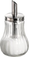 APS Zuckerstreuer BOB transparent/silber 0,25 l, 1 St.