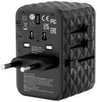 verbatim UTA-05 GaN-Ladeadapter schwarz, 65 W