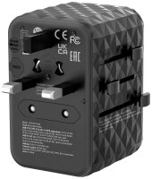 verbatim UTA-05 GaN-Ladeadapter schwarz, 65 W
