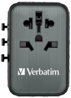verbatim UTA-05 GaN-Ladeadapter schwarz, 65 W