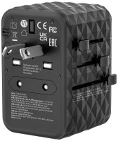 verbatim UTA-05 GaN-Ladeadapter schwarz, 65 W