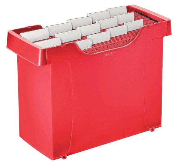 LEITZ Hängeregistraturkorb ohne Mappen Plus Uni-Box 1908 rot