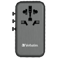 verbatim UTA-06 GaN-Ladeadapter schwarz, 100 W