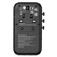 verbatim UTA-06 GaN-Ladeadapter schwarz, 100 W