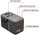 verbatim UTA-06 GaN-Ladeadapter schwarz, 100 W