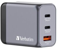 verbatim GNC-65 Ladeadapter grau, 65 W