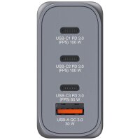 verbatim GNC-100 Ladeadapter grau, 100 W