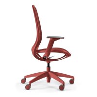 sedus Bürostuhl se:air, Ai-821/005 Stoff rot, Gestell rot
