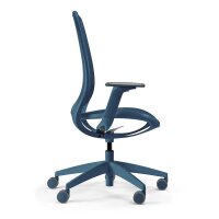 sedus Bürostuhl se:air, Ai-821/003 Stoff blau, Gestell blau