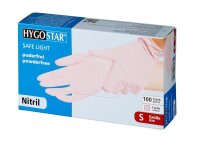 HYGOSTAR unisex Einmalhandschuhe SAFE LIGHT rosa...