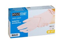 HYGOSTAR unisex Einmalhandschuhe SAFE LIGHT pink...