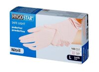 HYGOSTAR unisex Einmalhandschuhe SAFE LIGHT pink...