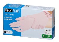 HYGOSTAR unisex Einmalhandschuhe SAFE LIGHT pink...