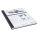 LEITZ Buchbindemappen schwarz Softcover für 71 - 105 Blatt DIN A4, 10 St.