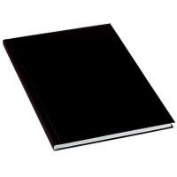 LEITZ Buchbindemappen schwarz Hardcover für 15 - 35 Blatt DIN A4, 10 St.