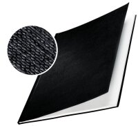 LEITZ Buchbindemappen schwarz Hardcover für 36 - 70...
