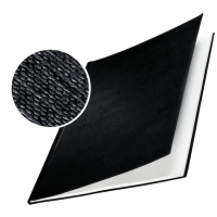 LEITZ Buchbindemappen schwarz Hardcover für 36 - 70 Blatt DIN A4, 10 St.