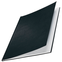 LEITZ Buchbindemappen schwarz Hardcover für 36 - 70 Blatt DIN A4, 10 St.
