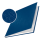 LEITZ Buchbindemappen blau Hardcover für 36 - 70 Blatt DIN A4, 10 St.