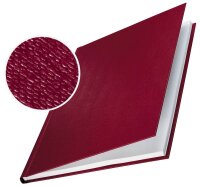 LEITZ Buchbindemappen rot Hardcover für 36 - 70...