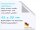 LMG selbstklebende Whiteboardfolie blanko 42,0 x 30,0 cm, 1 St.