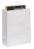 VP Papier-Tragetaschen Toptwist weiß 32,0 x 42,0...