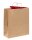 VP Papier-Tragetaschen Toptwist braun 40,0 x 45,0 cm, 50 St.